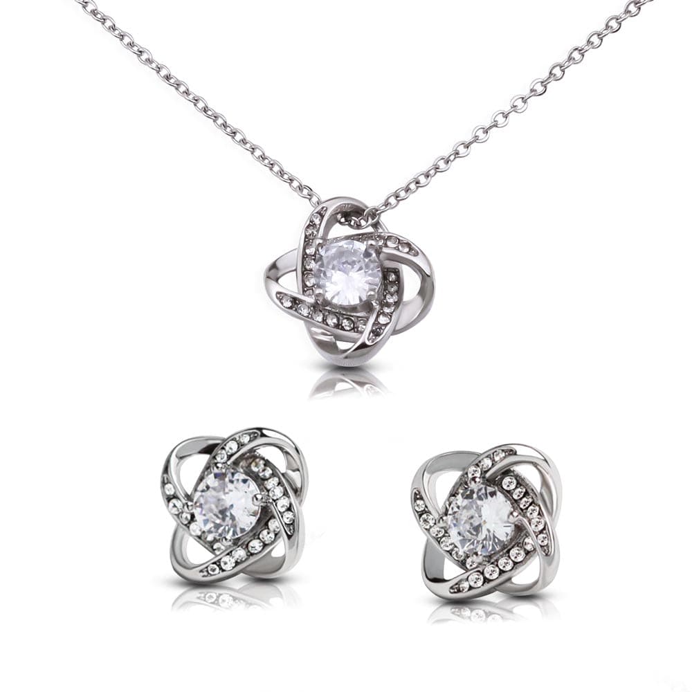 Dear Daughter worth more than Gold, Earring & Necklace Set