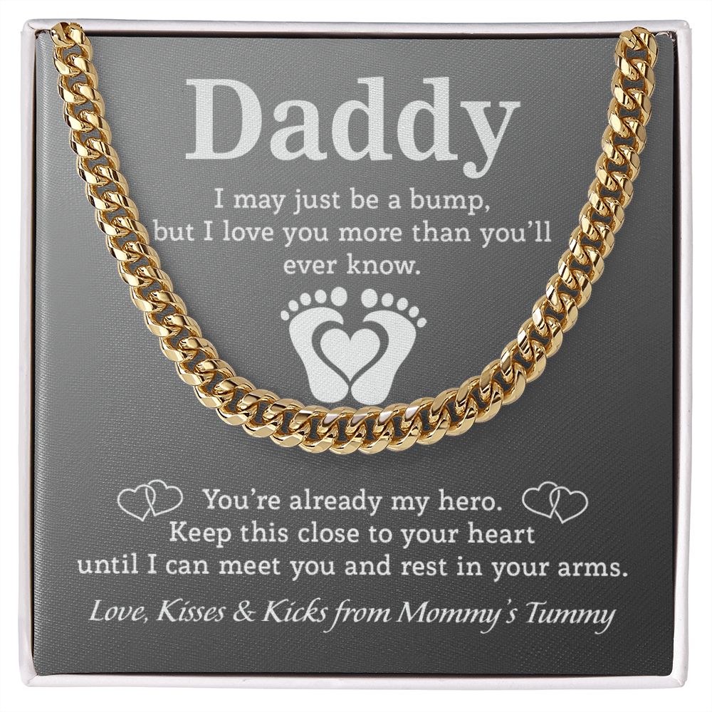 Daddy - Just a Bump | Cuban Link Chain