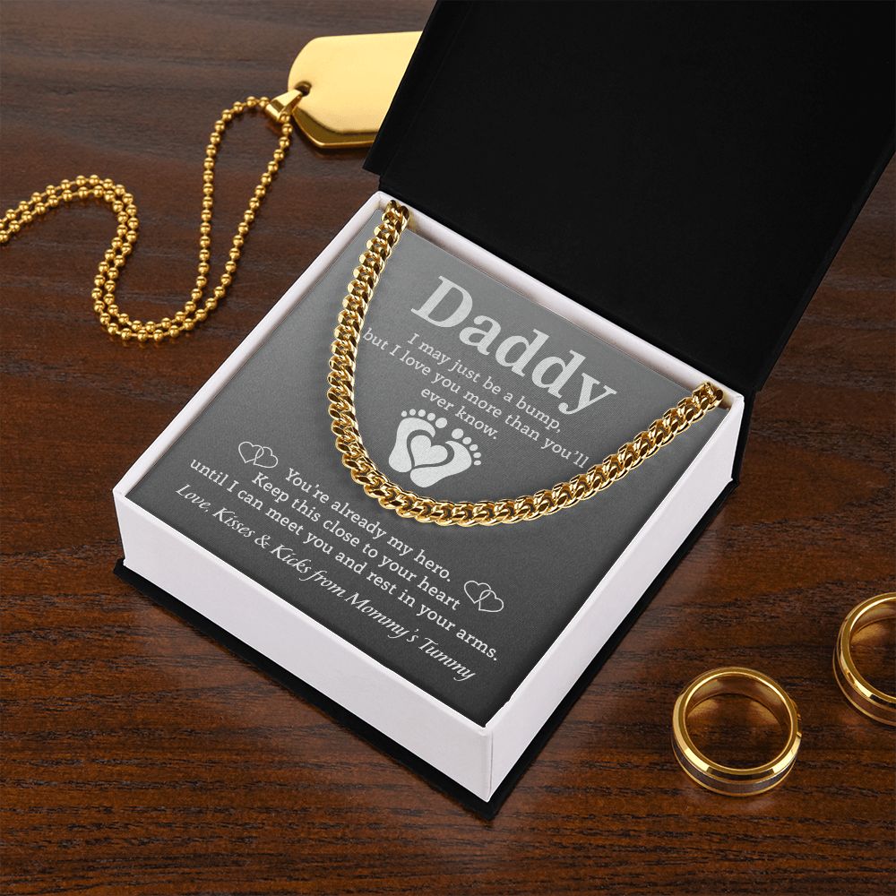 Daddy - Just a Bump | Cuban Link Chain