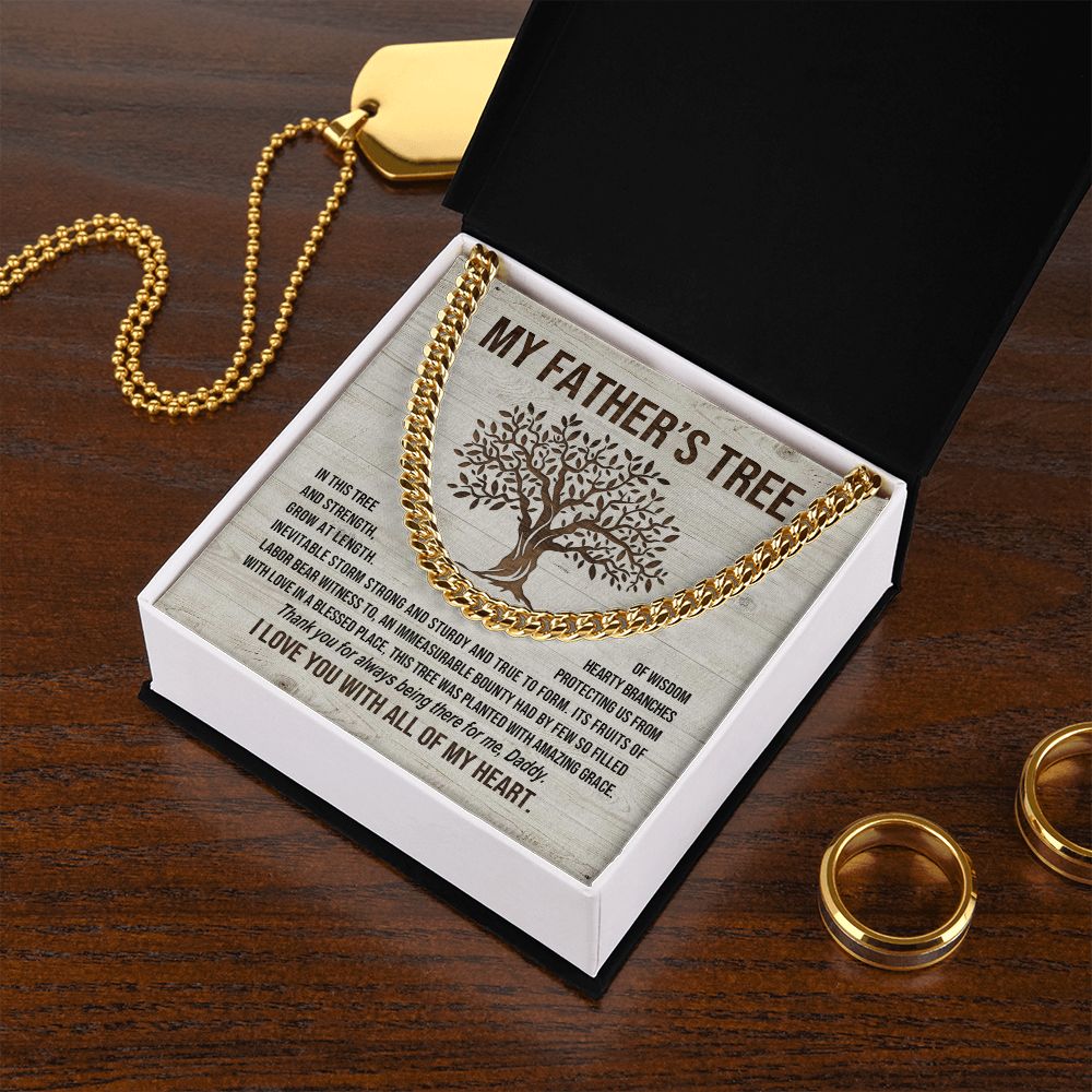 My Father's Tree | Cuban Link Chain