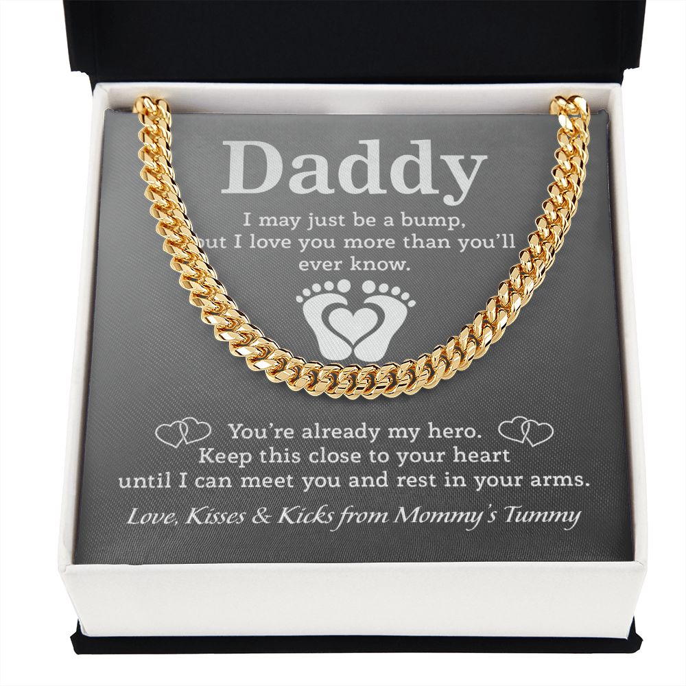 Daddy - Just a Bump | Cuban Link Chain