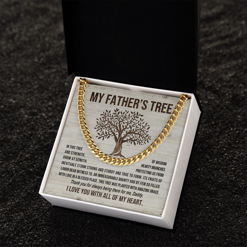 My Father's Tree | Cuban Link Chain