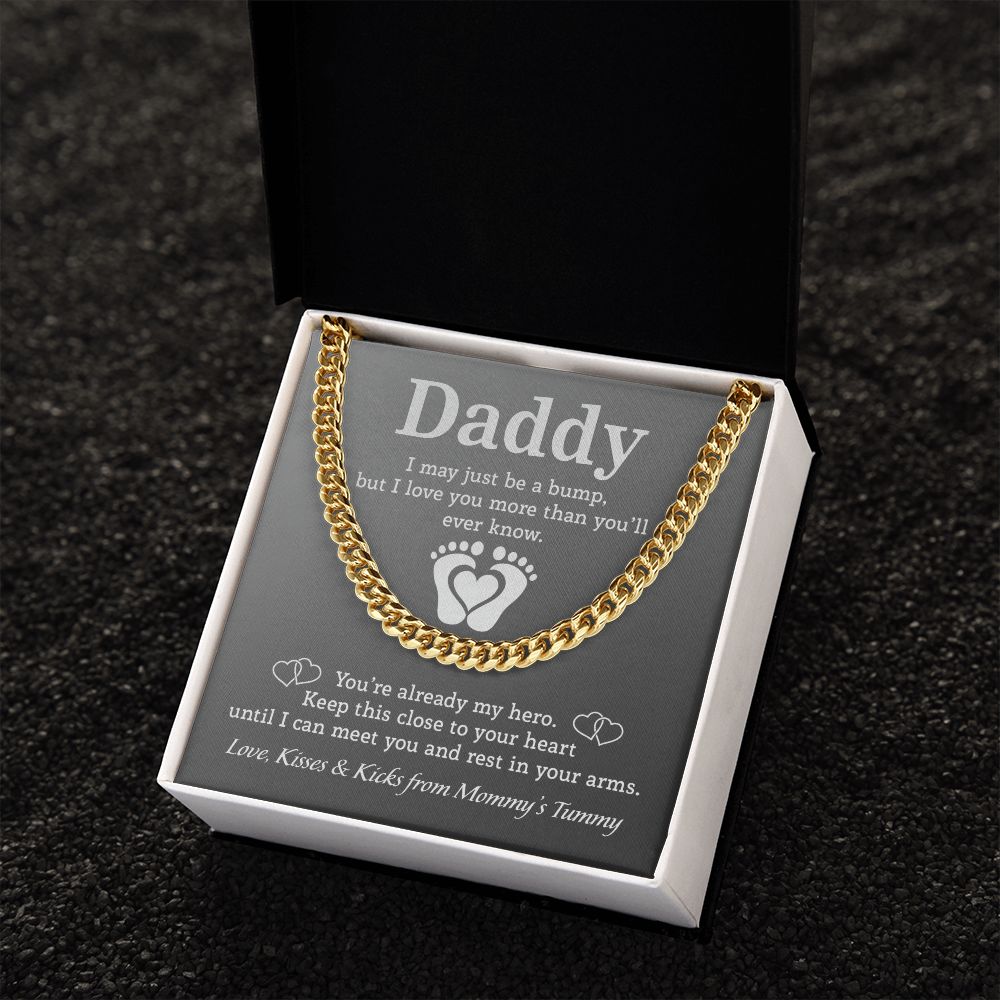 Daddy - Just a Bump | Cuban Link Chain