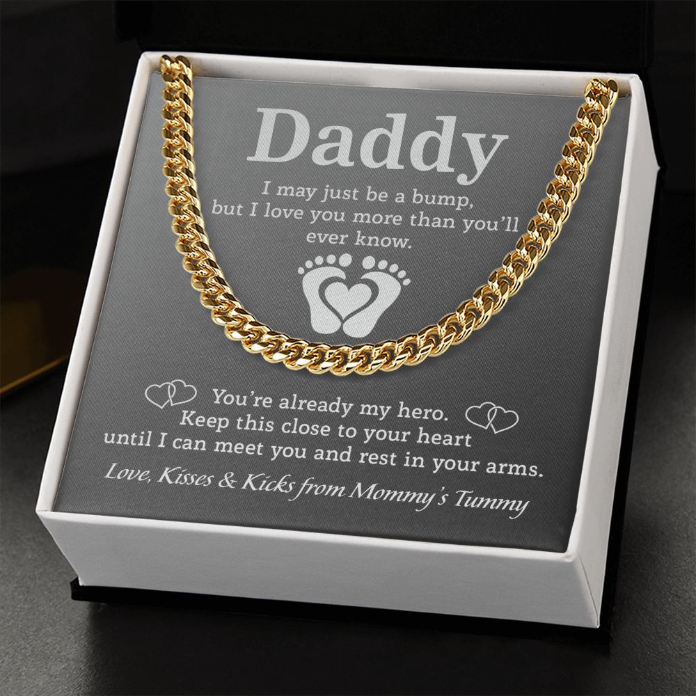 Daddy - Just a Bump | Cuban Link Chain
