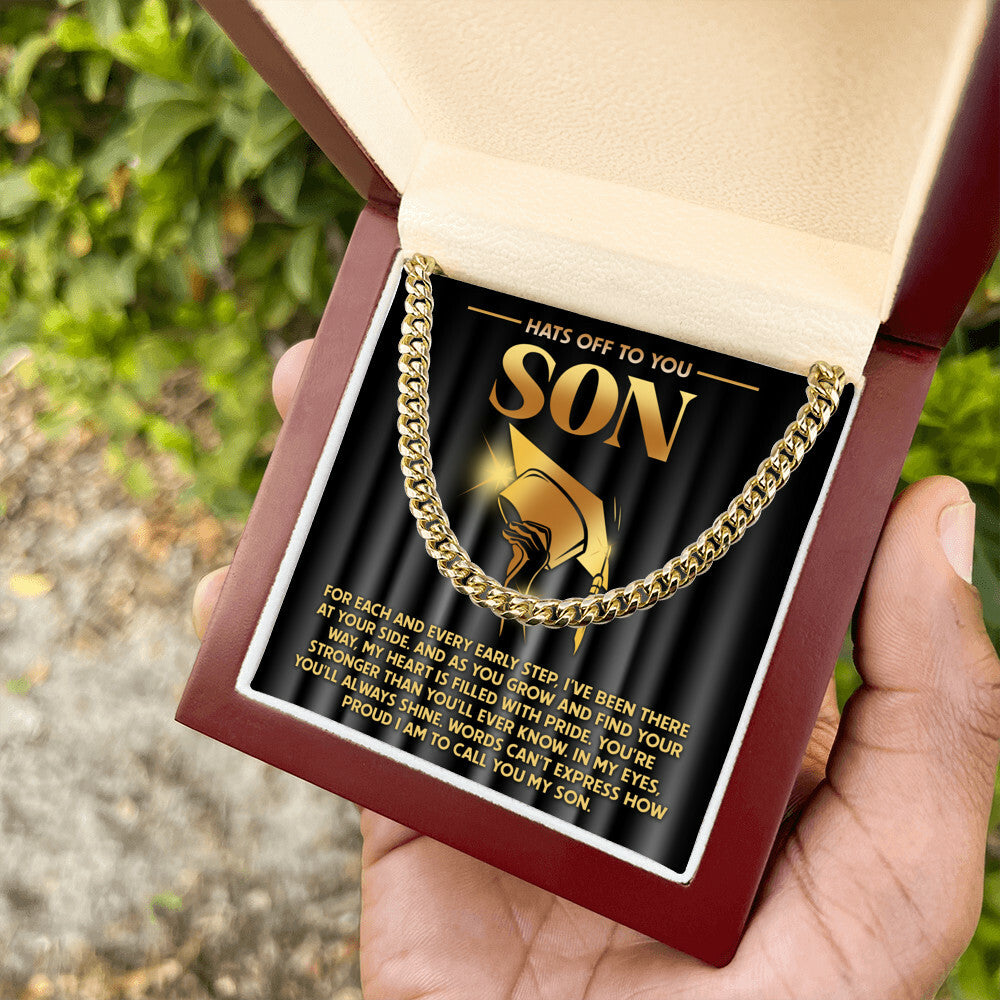 Hats Off to you Son, Cuban Link Chain
