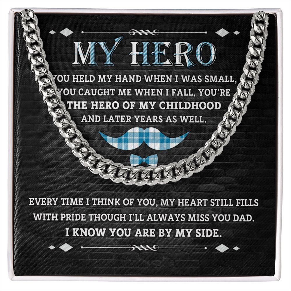 The Hero Of My Childhood | Cuban Link Chain
