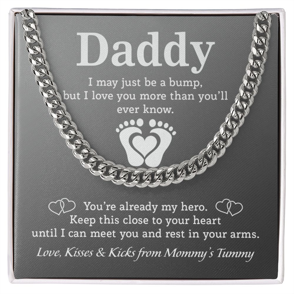Daddy - Just a Bump | Cuban Link Chain