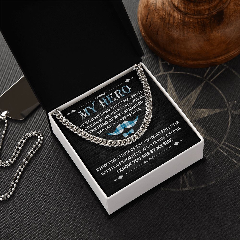 The Hero Of My Childhood | Cuban Link Chain