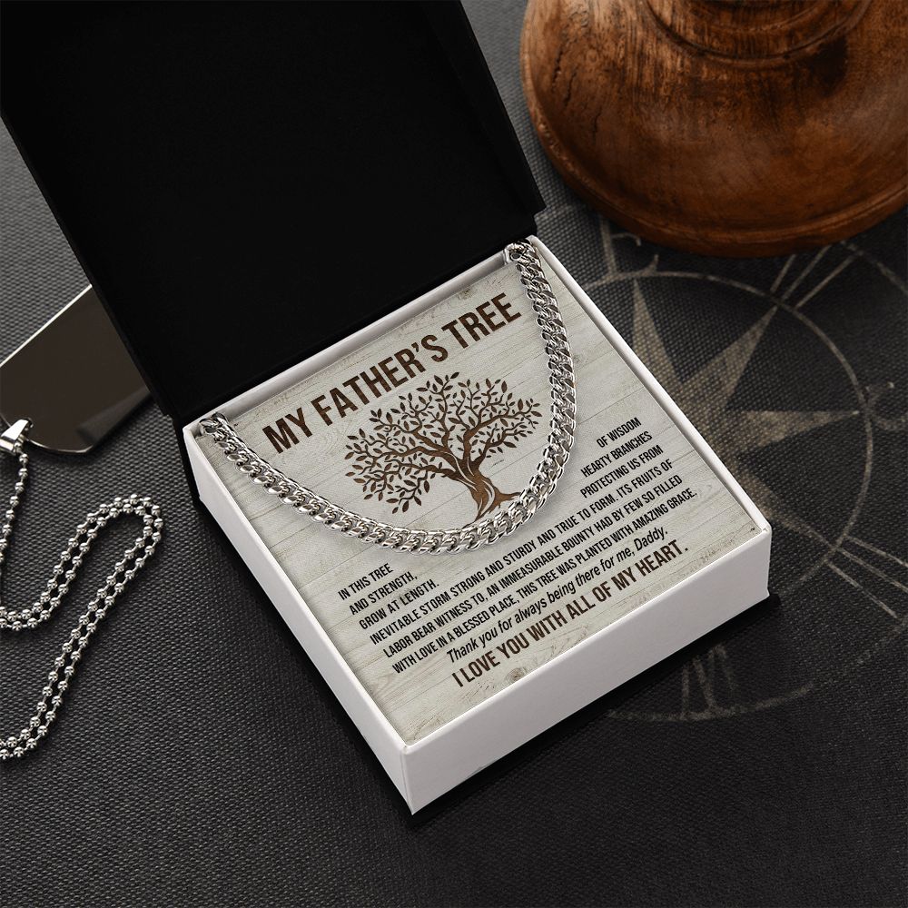 My Father's Tree | Cuban Link Chain