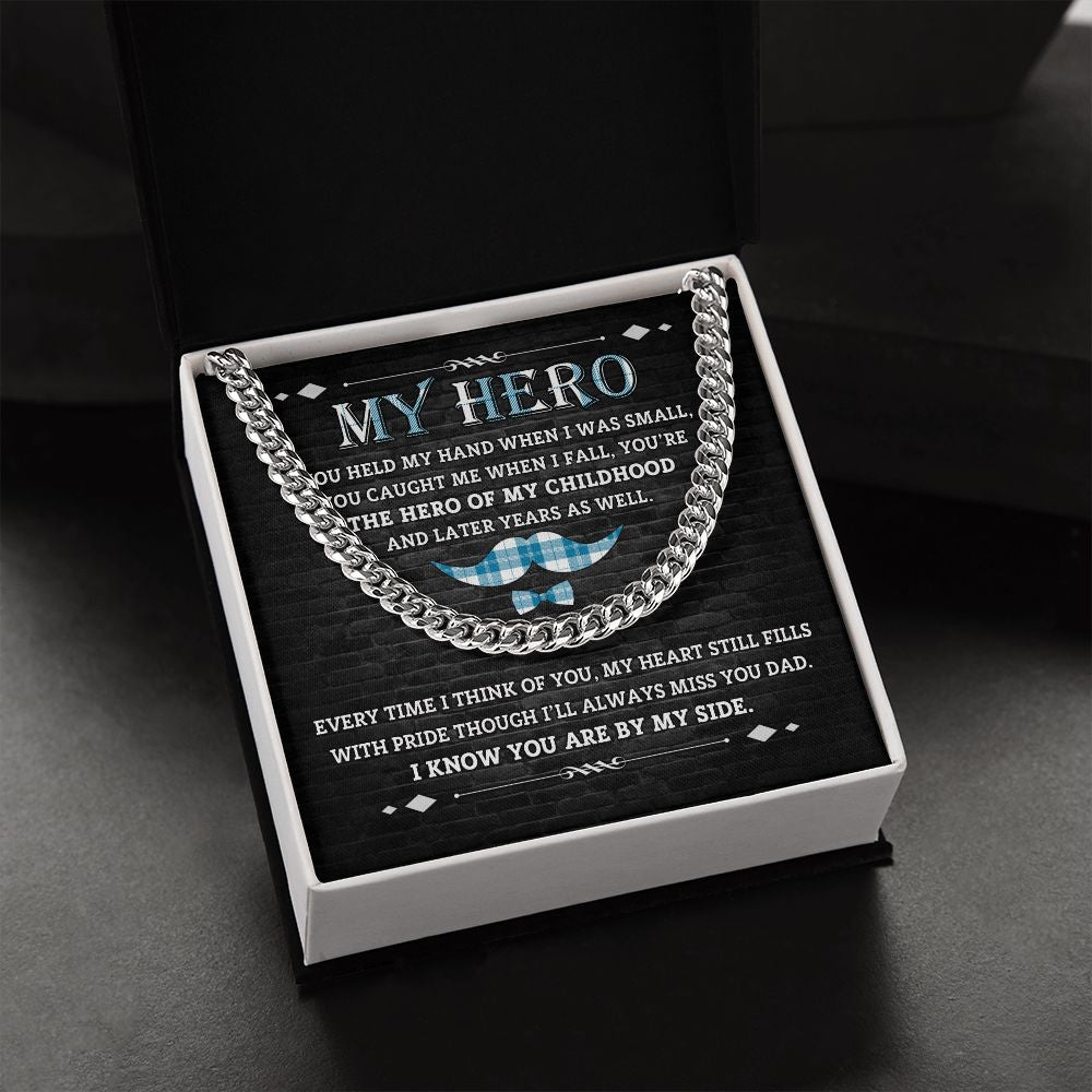 The Hero Of My Childhood | Cuban Link Chain