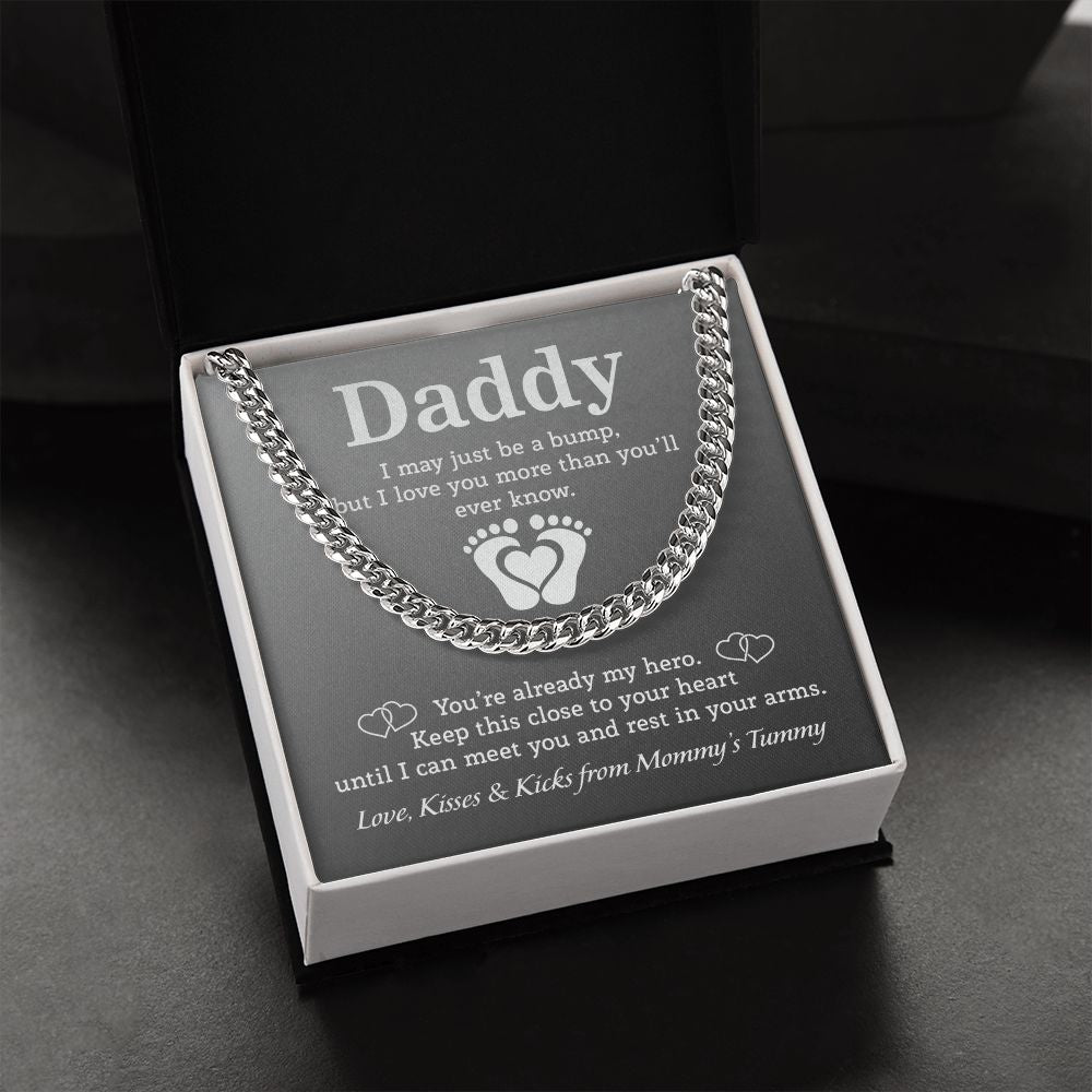 Daddy - Just a Bump | Cuban Link Chain