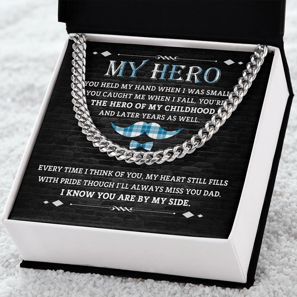 The Hero Of My Childhood | Cuban Link Chain