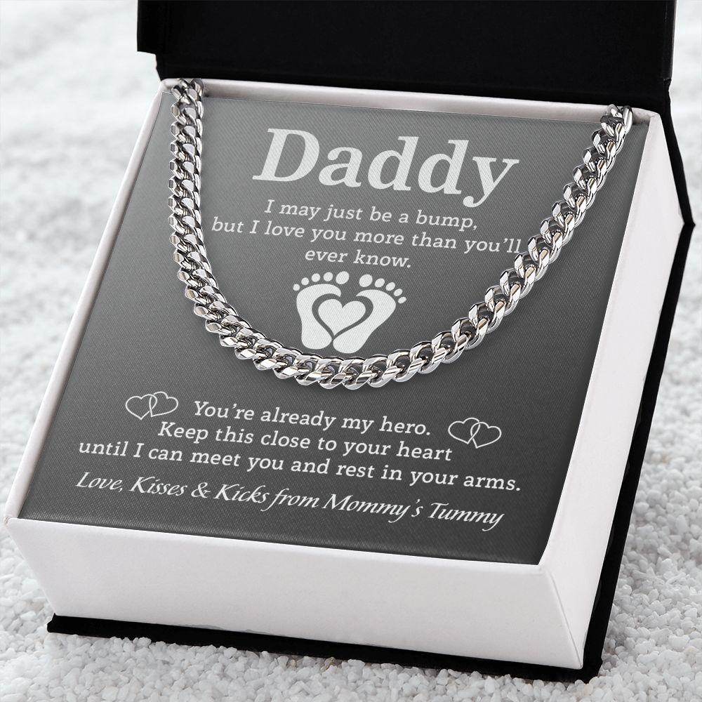 Daddy - Just a Bump | Cuban Link Chain