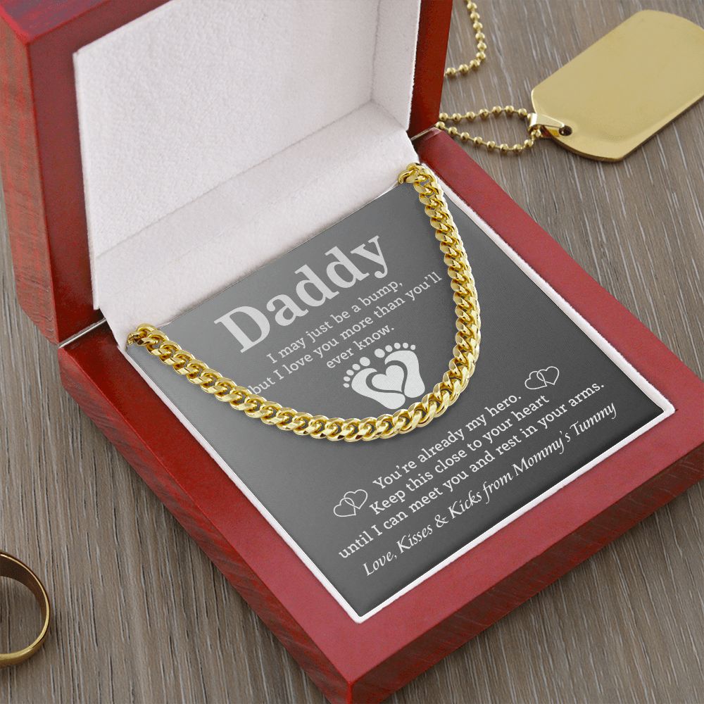 Daddy - Just a Bump | Cuban Link Chain