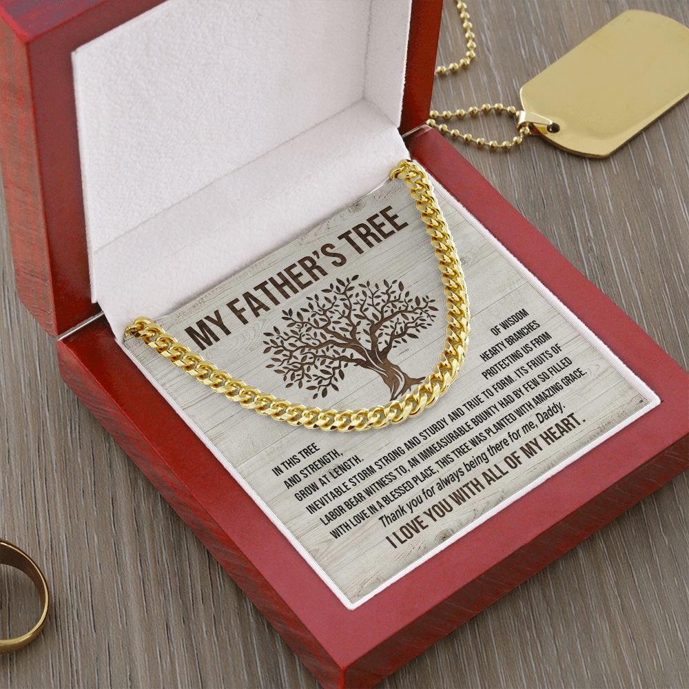 My Father's Tree | Cuban Link Chain