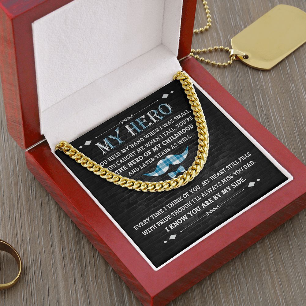 The Hero Of My Childhood | Cuban Link Chain