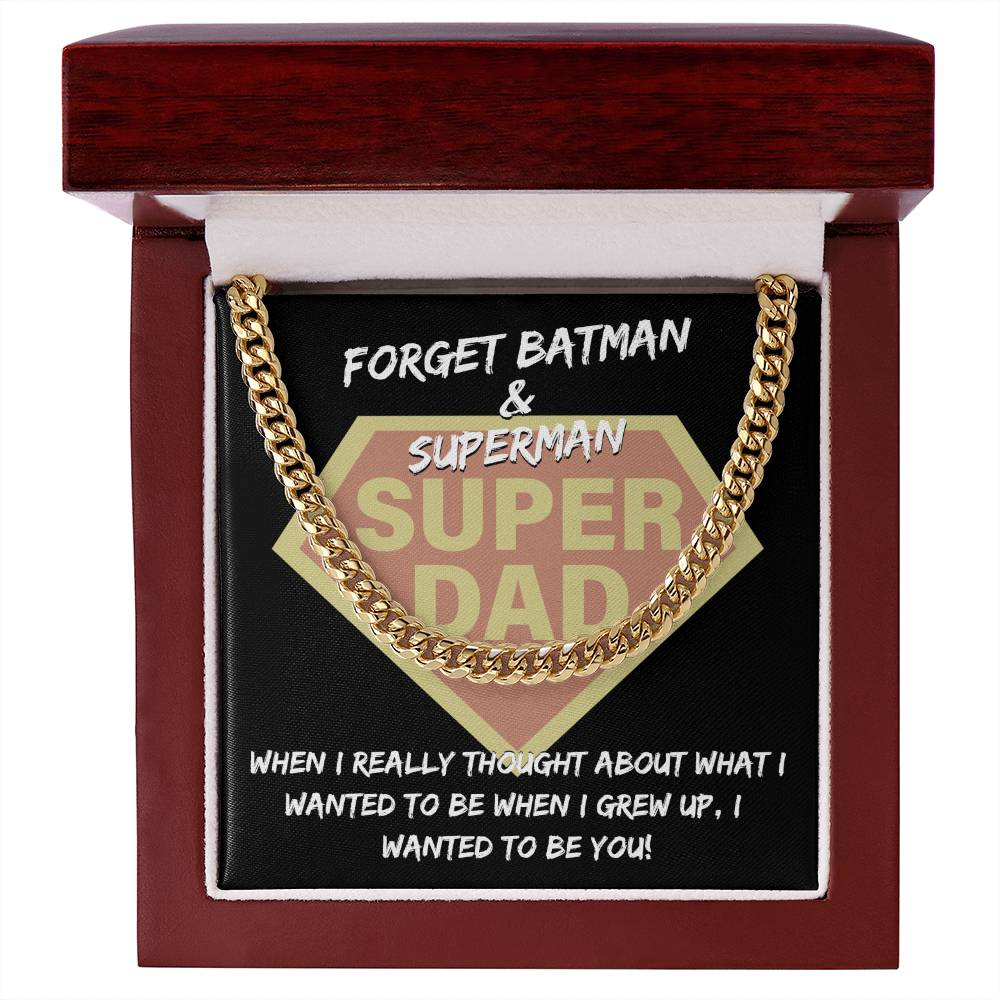 Super Dad Cuban Link Chain