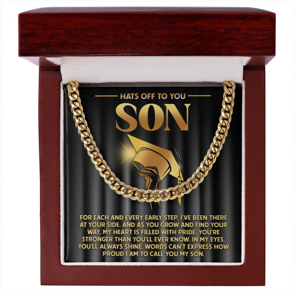 Hats Off to you Son, Cuban Link Chain