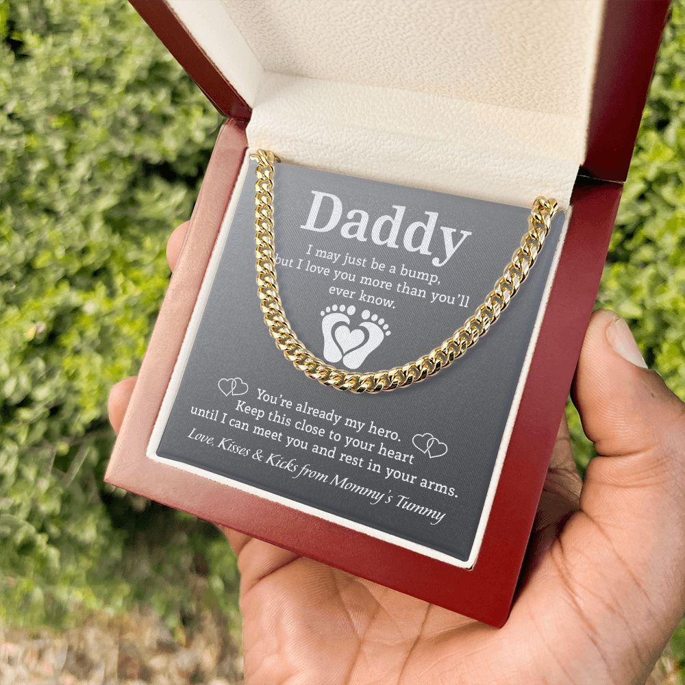 Daddy - Just a Bump | Cuban Link Chain