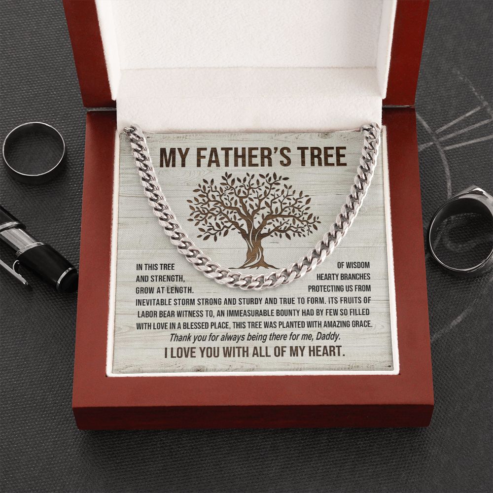 My Father's Tree | Cuban Link Chain