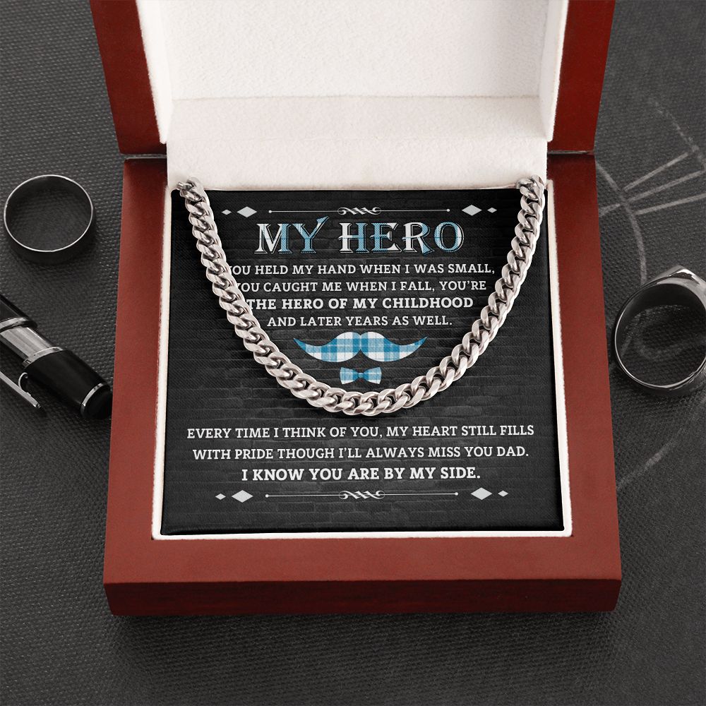 The Hero Of My Childhood | Cuban Link Chain