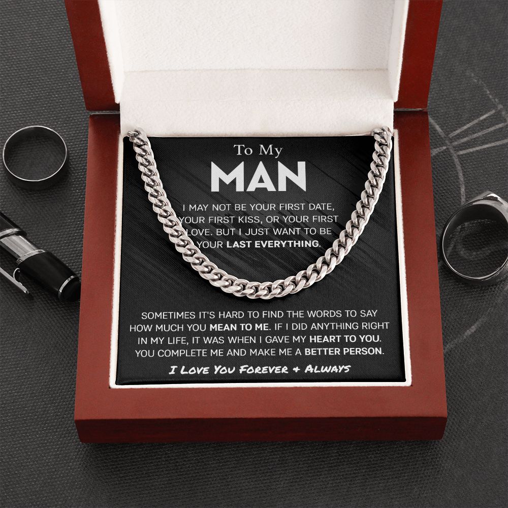 To My Man - Last Everything | Cuban Link Chain