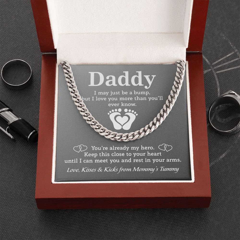 Daddy - Just a Bump | Cuban Link Chain