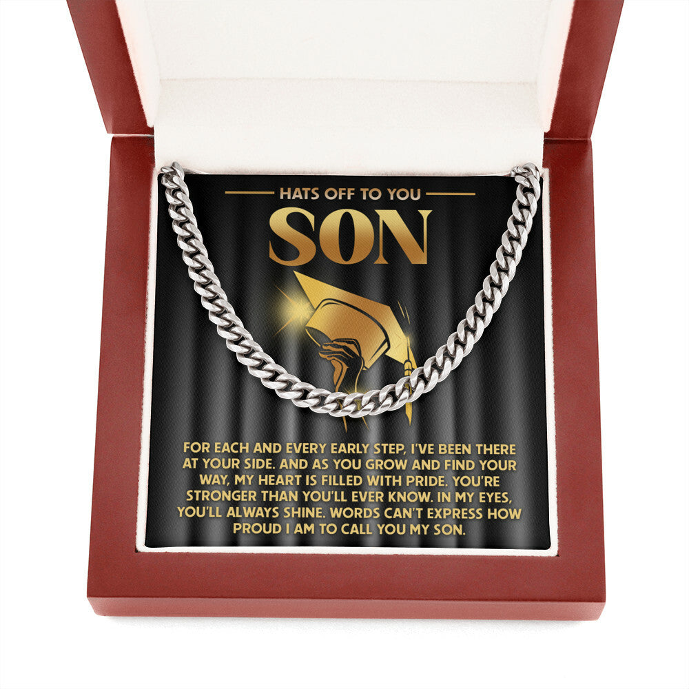 Hats Off to you Son, Cuban Link Chain