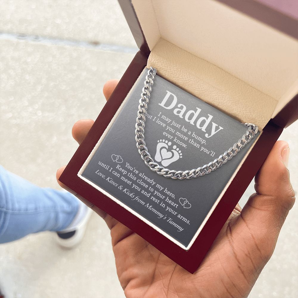 Daddy - Just a Bump | Cuban Link Chain