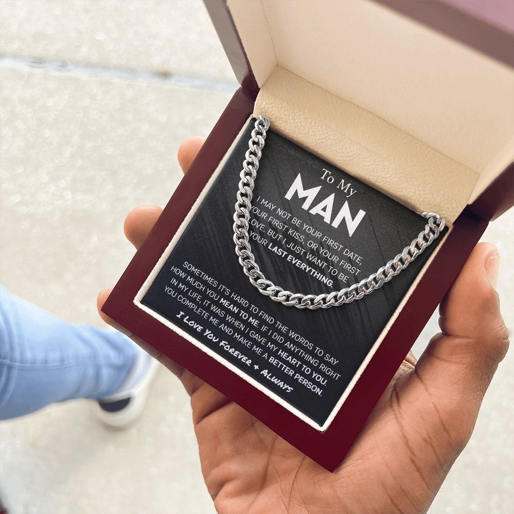 To My Man - Last Everything | Cuban Link Chain