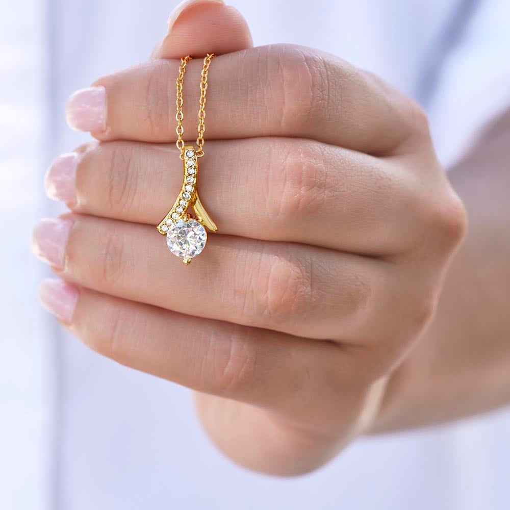 To My Gorgeous Soulmate Forever Necklace Alluring Beauty Necklace
