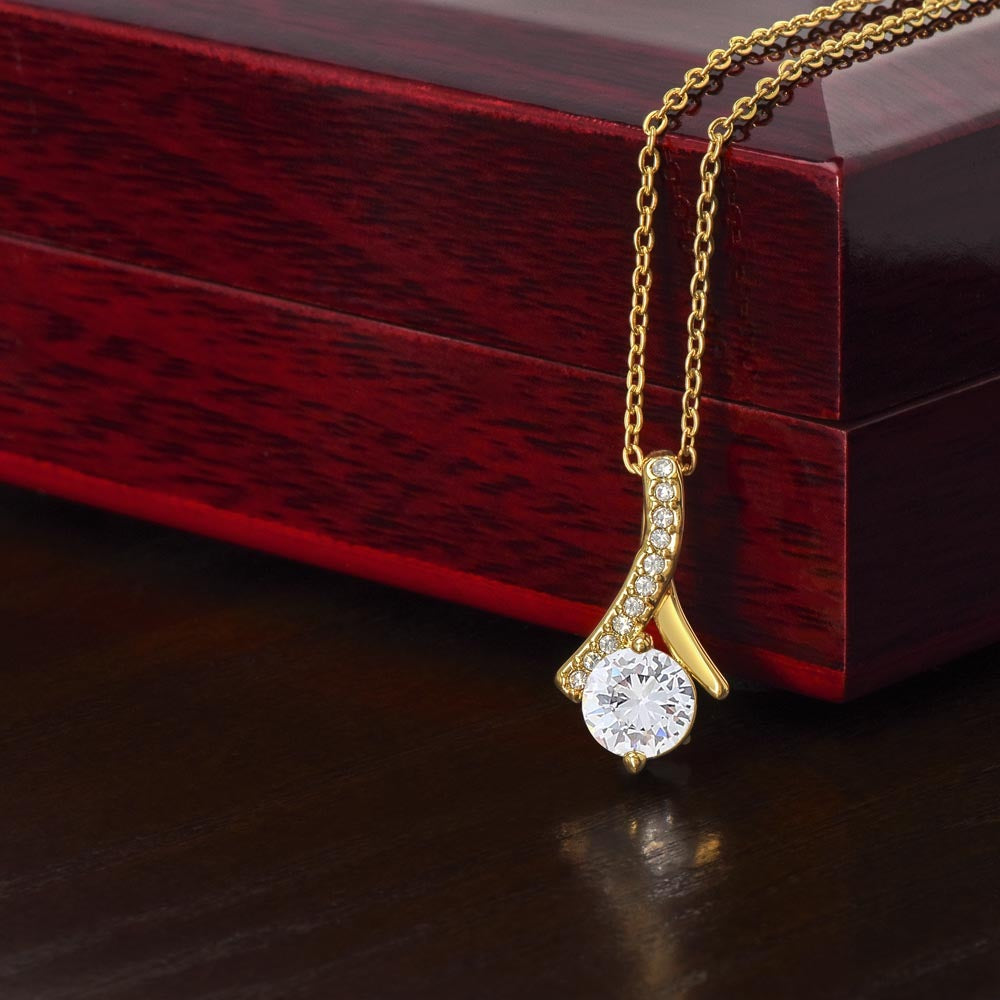 To My Gorgeous Soulmate Forever Necklace Alluring Beauty Necklace
