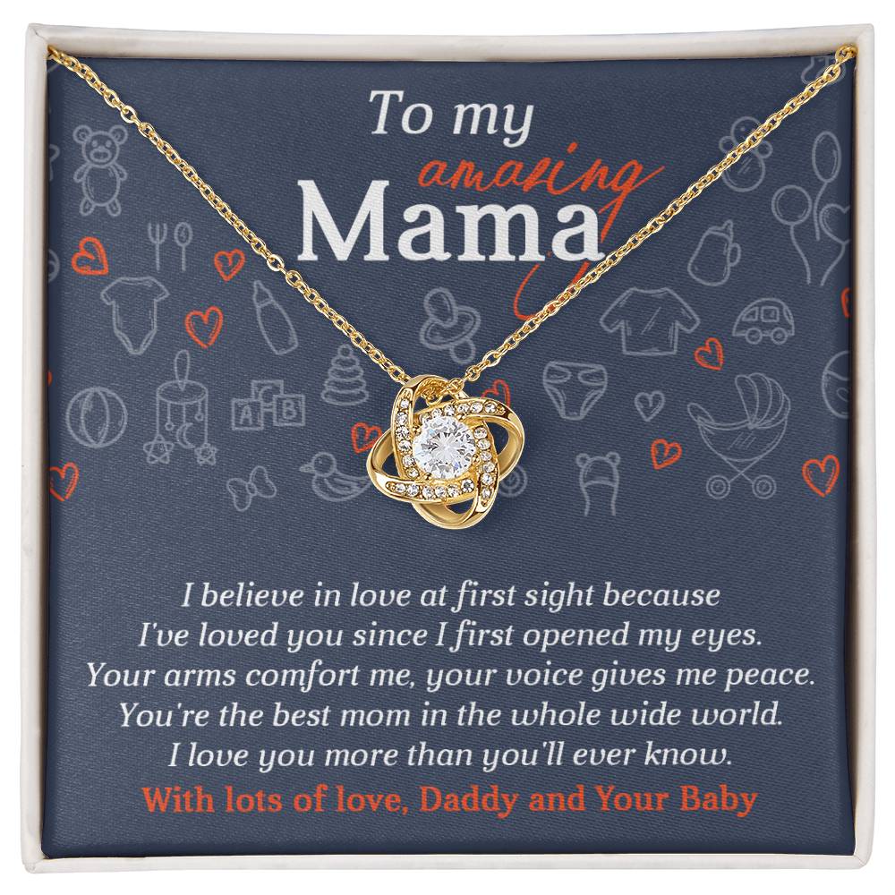 To My amazing Mama Necklace