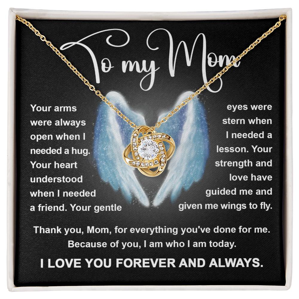 Mom, Thank you for everything Necklace