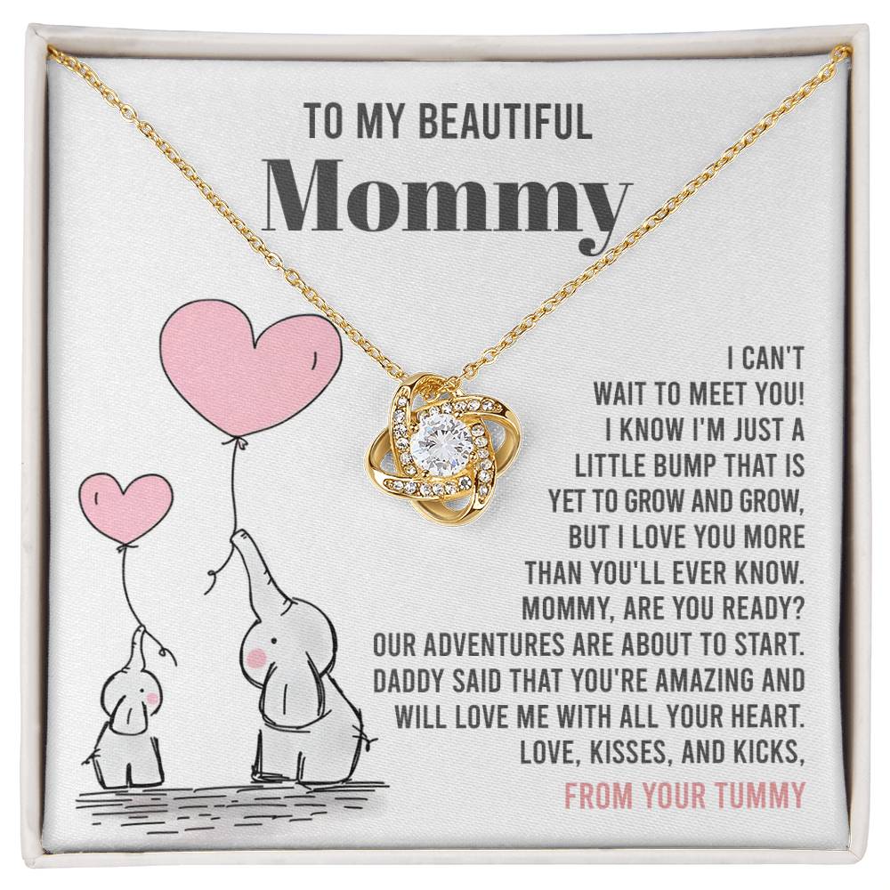 Mommy To Be-All Your Heart Necklace