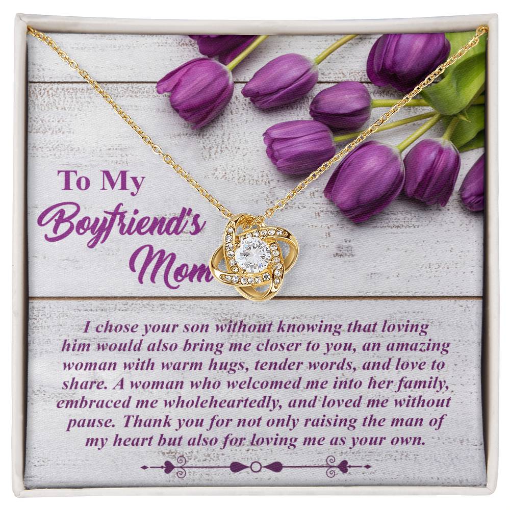 To My Boyfriend's Mom Necklace