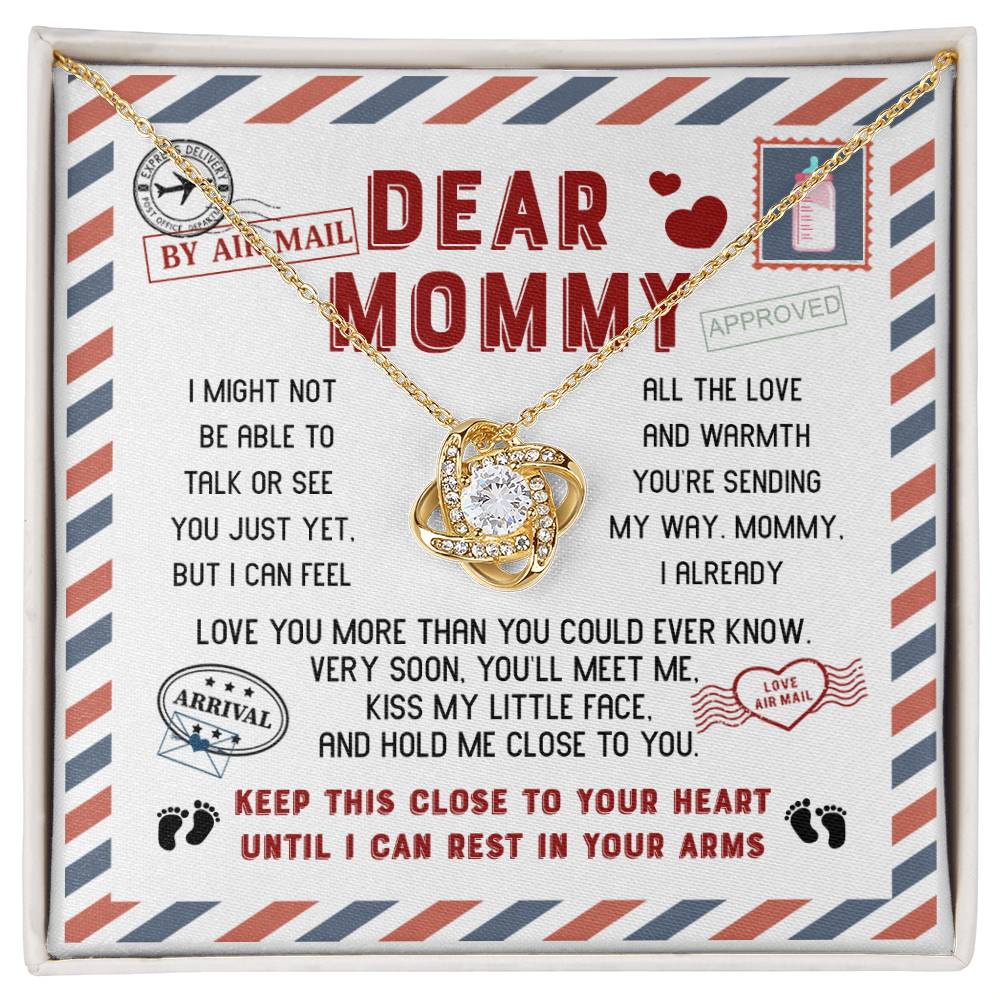Dear Mommy Hold me Close Necklace