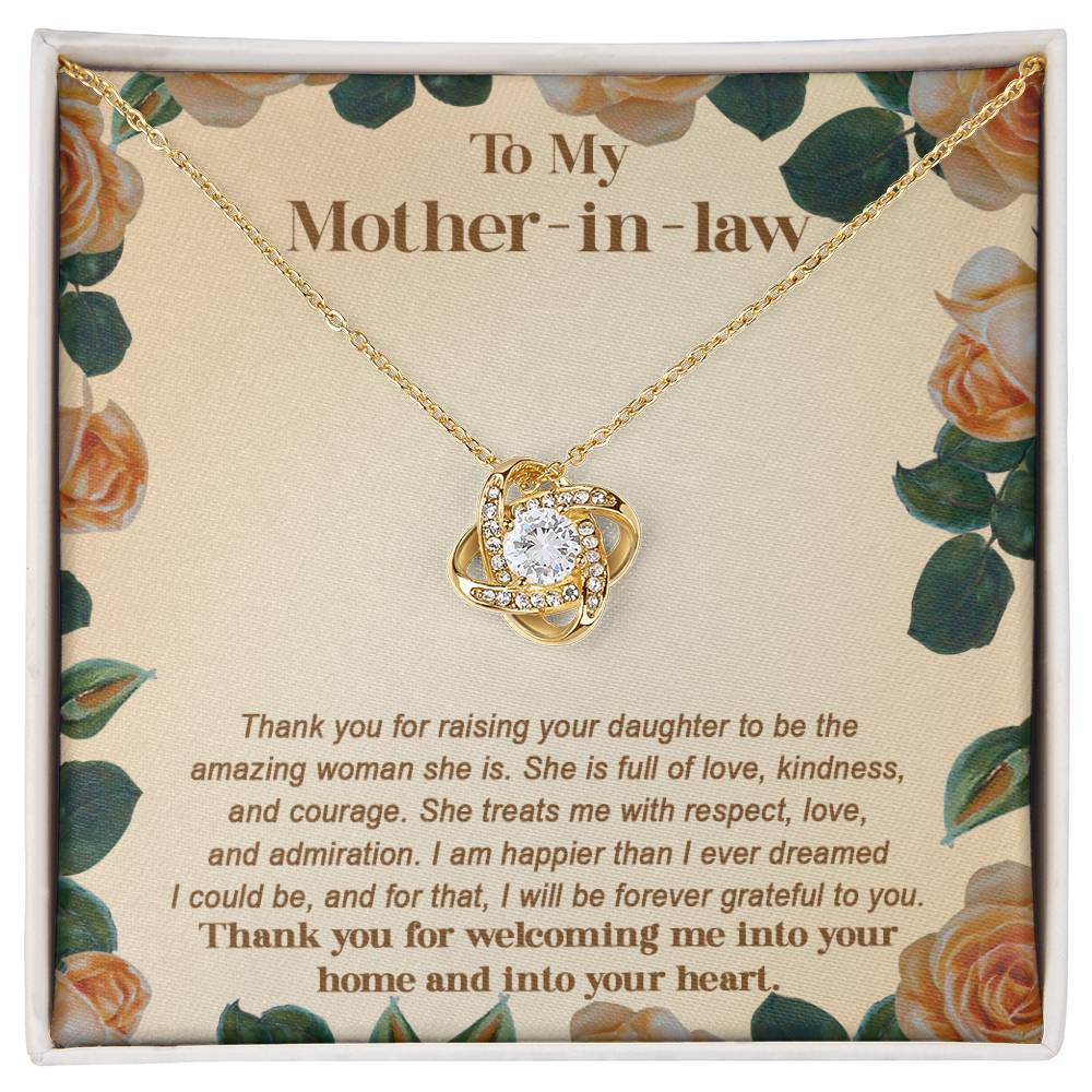 To my Mother-in-law Necklace