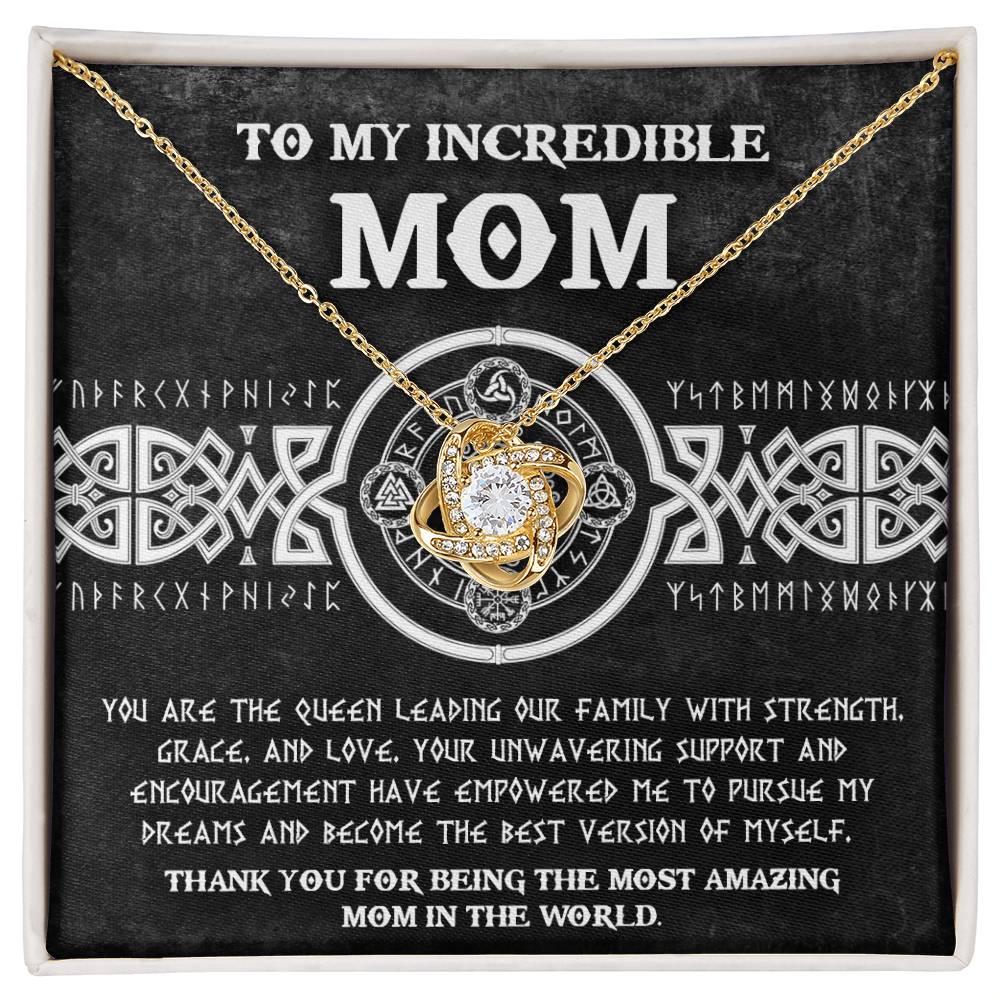 To My Incredible Mom, The Queen Necklace