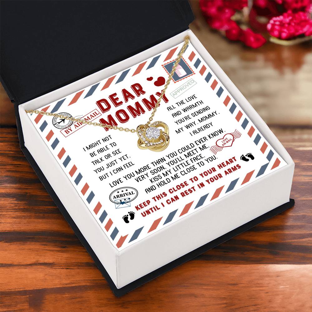 Dear Mommy Hold me Close Necklace