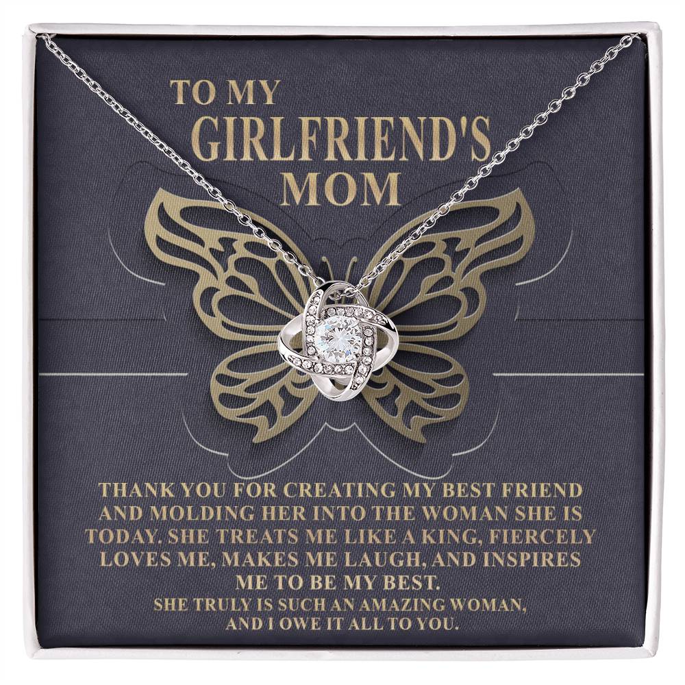 To My Girlfriend's Mom Thank you Necklace