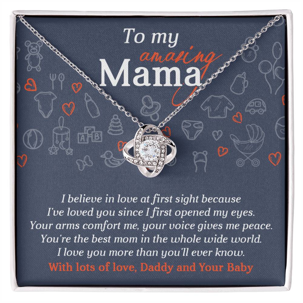 To My amazing Mama Necklace