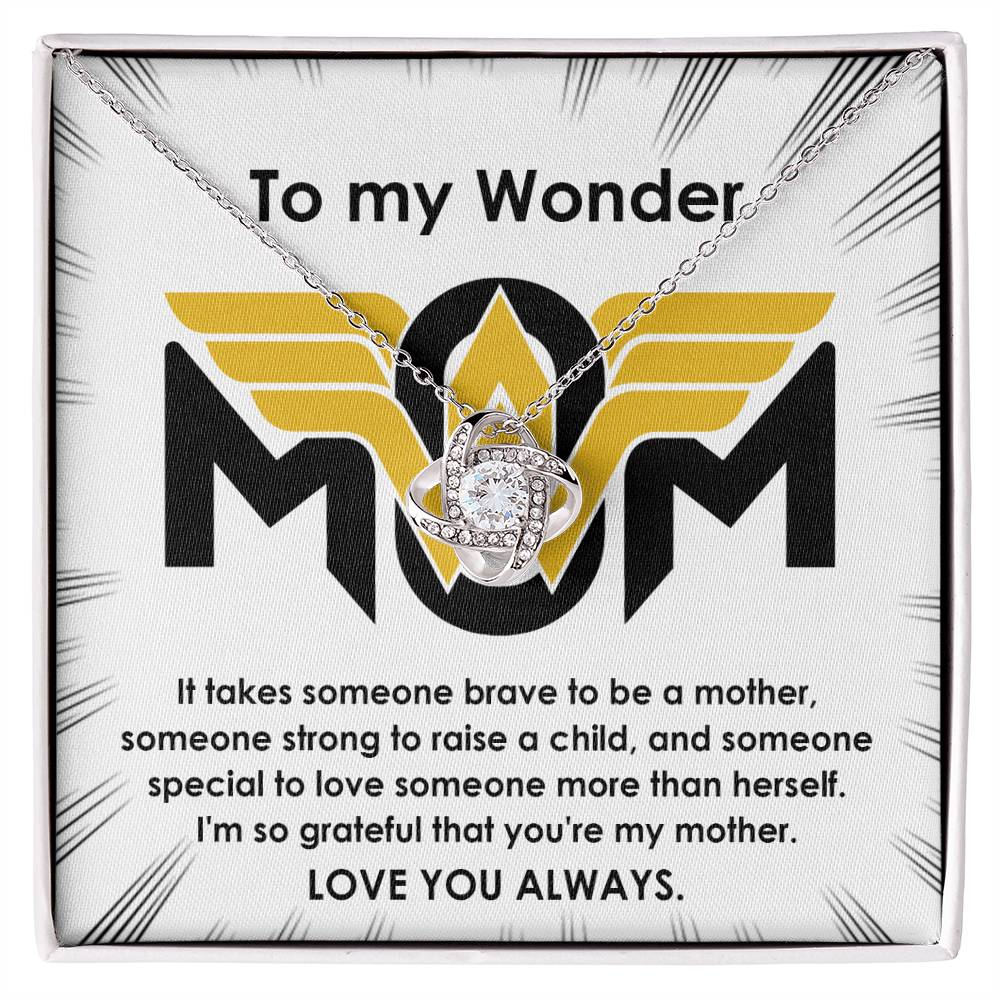 To my Wonder Mom Necklace