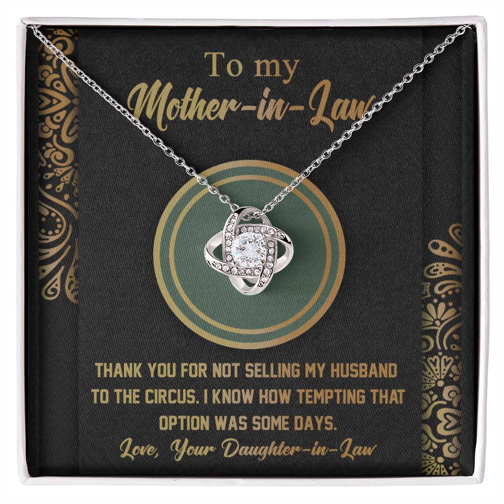 Mother-In-Law Thank You Necklace