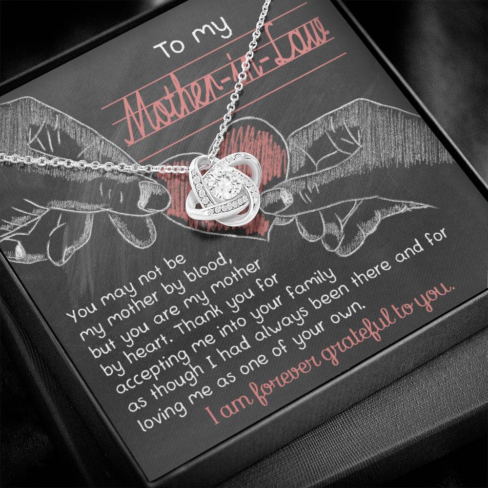 Mother-In-Law-Mother Forever Grateful Necklace