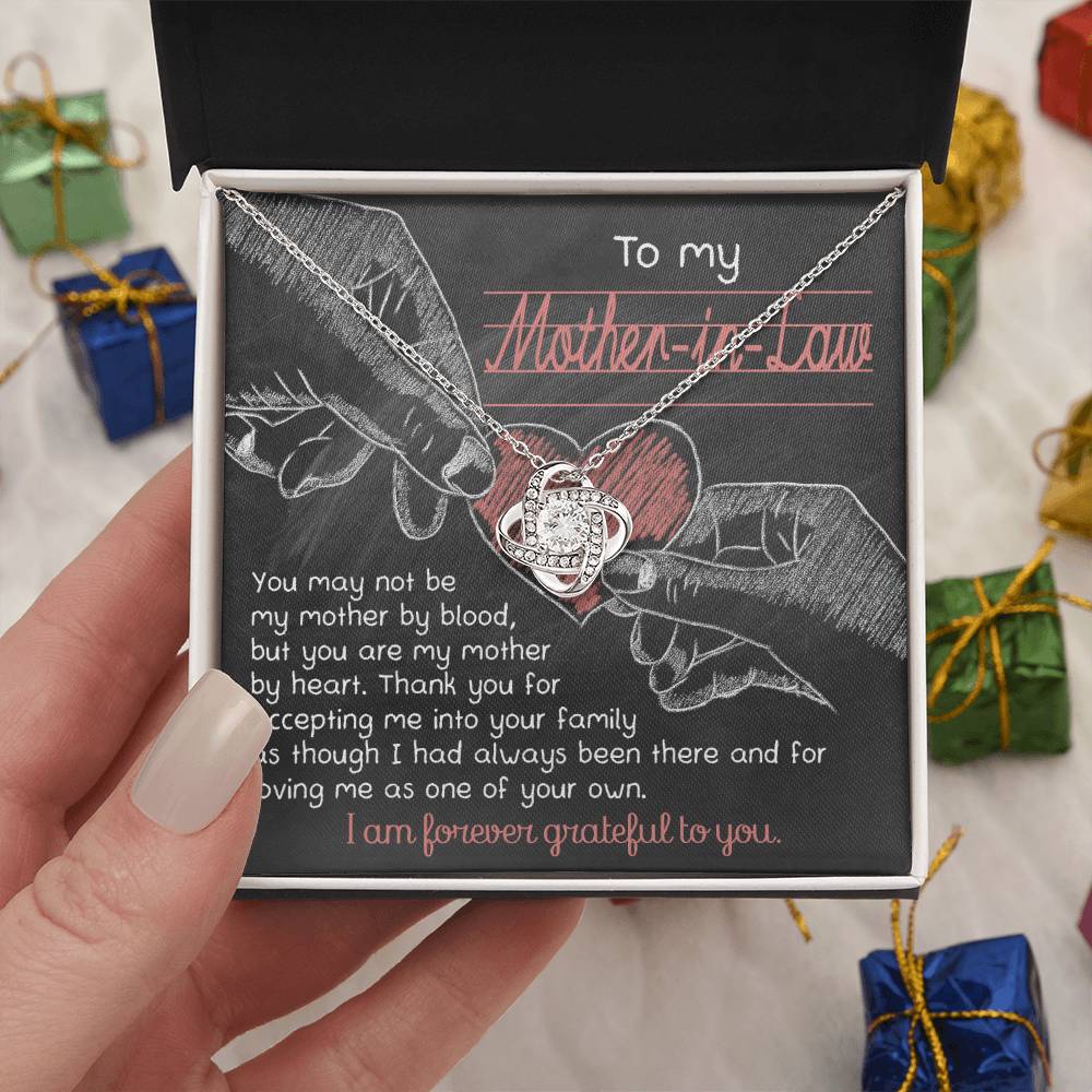 Mother-In-Law-Mother Forever Grateful Necklace