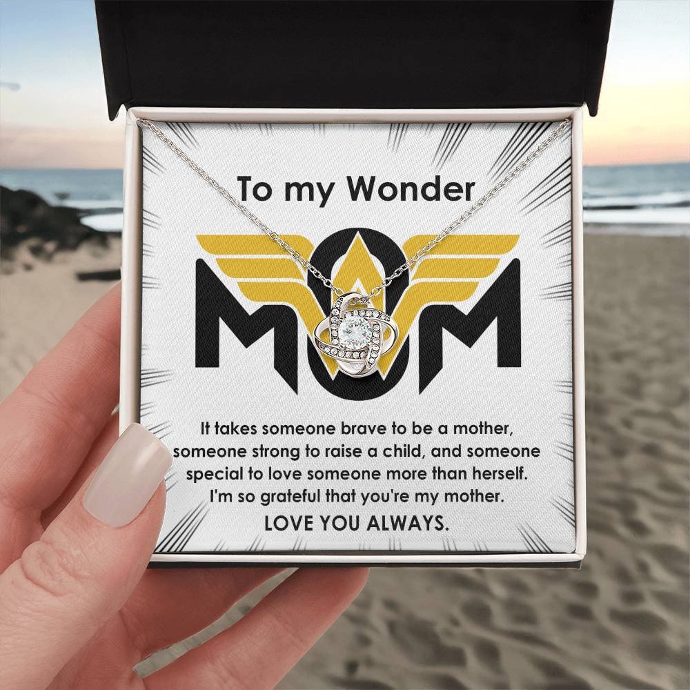 To my Wonder Mom Necklace