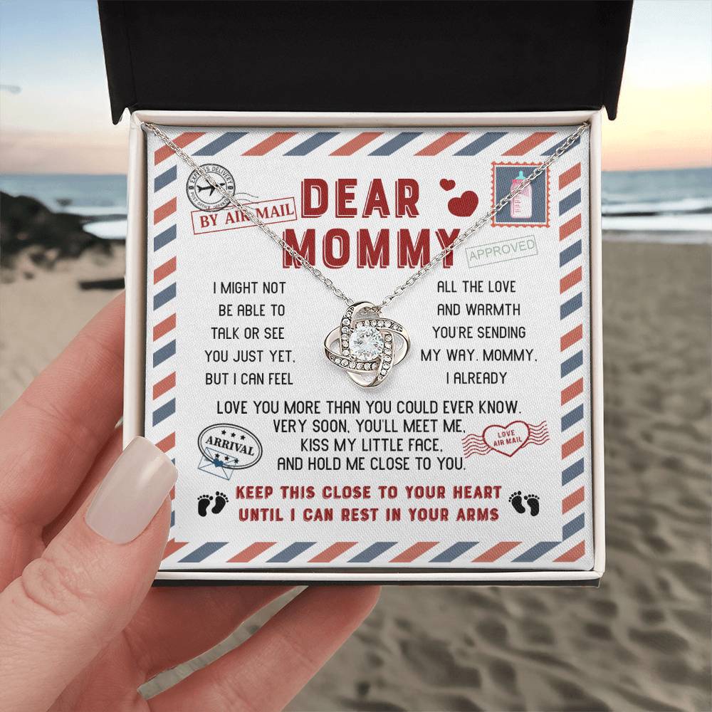 Dear Mommy Hold me Close Necklace