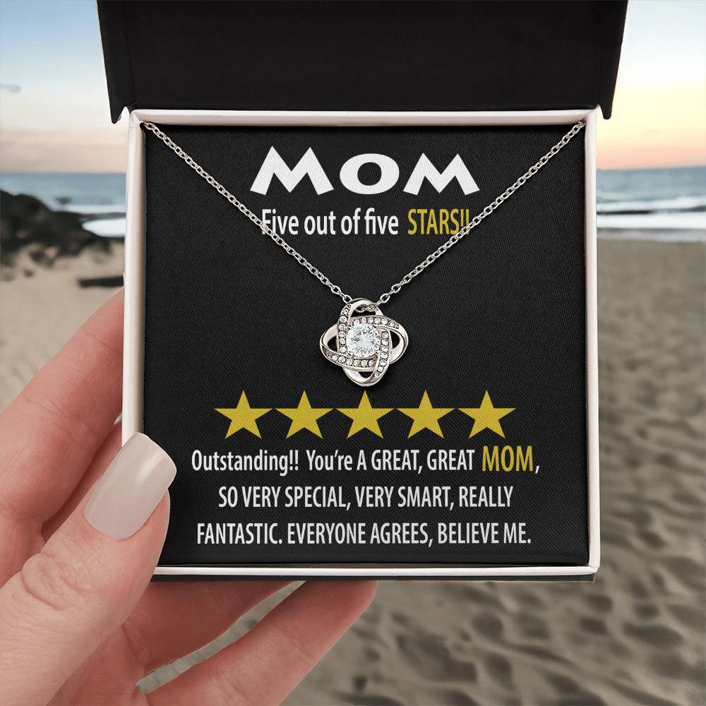 Five Stars Mom Necklace