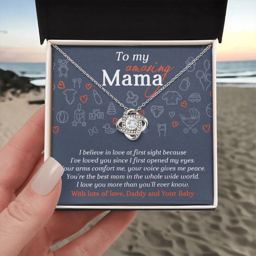 To My amazing Mama Necklace
